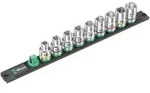 C 4 Zyklop Steckschl&uuml;sselsatz Z&ouml;llig 1/2' 9teilig 05005460001 - Wera