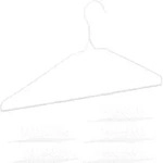 Drahtb&uuml;gel, 50er Set, F&uuml;r Leichte Kleidung, Platzsparende Draht Kleiderb&uuml;gel, Steg