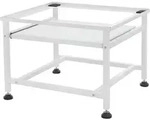 Ml-design Waschmaschinen-untergestell Mit Ausziehbarer Ablage, Wei&szlig;, 62,5x53,5x45