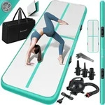Turnmatte Aufblasbar Airtrack Fitness-matte Gymnastikmatte 3/4/5/6m Inkl. Tragetasche