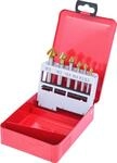 Ks Tools Hss Tin Kegel-entgratsenker-satz, Stahlblechkassette 6-tlg.