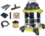 356712 Ryobi Nass- Und Trockensauger 1250w 20l Rvc-1220i-g