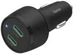 Hama - Car Charger 45w Usb Ladeger&auml;t 45 W 2x Usb-c&reg; Usb Pd Schwarz Kfz, Lkw