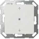 Gira Taster Wippe 1f Pfeile Oneknx System 55 Reinwei&szlig; 517203
