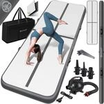Turnmatte Aufblasbar Airtrack Fitness-matte Gymnastikmatte 3/4/5/6m Inkl. Tragetasche