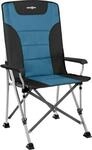 Brunner Faltstuhl Raptor Highback Schwarz-blau
