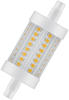 LED-Röhrenlampe R7s 8W e 2700K 1055lm kl ws 330° ac Ø28x78mm 220-240V - weiß -