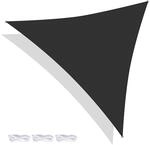 Progarden - Dunkelgraue Dreieckige Stoffmarkise 360 X 360 X 360 Cm