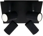 Briloner - Deckenleuchte Spotleuchte Schwenkbar 4xgu10 40w Schwarz Metall