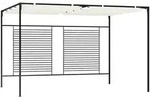 Pavillon Mit Ausziehbarem Dach 3x4x2,3 M Cremewei&szlig; 180 G/m2 - Vidaxl