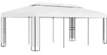 Pavillon Mit Doppeldach 3 X 6 M Wei&szlig; - Vidaxl