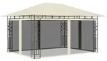 Pavillon Mit Moskitonetz 4x3x2,73 M Creme 180 G/m2 - Vidaxl