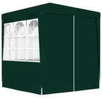 Profi-partyzelt Mit Seitenw&auml;nden 2&times;2m Gr&uuml;n 90 G/m2 Vidaxl