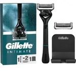 Gillette Intimate Rasierer F&uuml;r M&auml;nner, 1 Rasierer, 2 Ersatzklingen