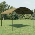 Vidaxl Gazebo 4x3x2,6 M Taupe 180 G/m&sup2;