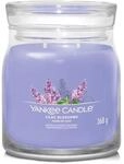 Fliederbl&uuml;ten - Yankee Candle Signature - Mittlere Kerze Mit Zwei Dochten