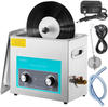 6L Digitaler Ultraschall Schallplatten Reinigungsgerät Edelstahl, 33 x 18 x...