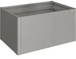 Hochbeet Gr. 1,5x1 Quarzgrau-metallic