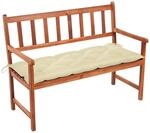 Vidaxl Garden Bench With Cushion 120 Cm Solid Acacia Wood (41448+314946)