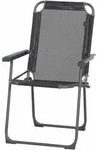 Alu-campingstuhl Comfort Alugestell, Textilgewebe