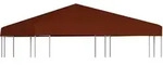 Pavillondach 310 G / M2 3x3 M Terrakotta Vidaxl