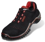 Uvex Halbschuhe Motion Style S1 Schwarz Rot Weite 11 Gr. 36