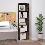 B&uuml;cherregal R&auml;uchereiche 45x24x160 Cm Holzwerkstoff Vidaxl