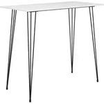 Bartisch Wei&szlig; 120x60x105 Cm - Vidaxl