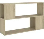 Vidaxl - B&uuml;cherregal Sonoma-eiche 100x24x63 Cm Holzwerkstoff