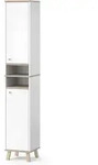 Badschrank Senyo, Wei&szlig;, 30 X 174 Cm Vicco