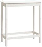 Bartisch Wei&szlig; 100x50x110 Cm Massivholz Kiefer - Vidaxl