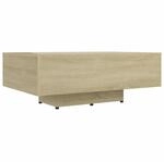 Couchtisch Sonoma-eiche 85x55x31 Cm Holzwerkstoff Vidaxl