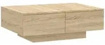 Couchtisch Sonoma-eiche 90x60x31 Cm Holzwerkstoff Vidaxl