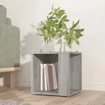 Beistelltisch Grau Sonoma 33x33x34,5 Cm Holzwerkstoff Vidaxl