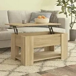 Vidaxl - Couchtisch Sonoma-eiche 79x49x41 Cm Holzwerkstoff