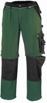 Canvas (320 G/m) 2-in-1 Bundhose Tobago Gr&uuml;n/schwarz Gr&ouml;&szlig;e 42