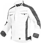 Leibw&auml;chter Bundjacke Flex-line Flexj Gr. S Wei&szlig;/grau