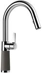 Schock K&uuml;chenarmatur Sc-520 Chrom/cristadur Ausziehbarer Auslauf Stone Sto