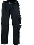 Canvas (320 G/m) 2-in-1 Bundhose Tobago Schwarz Gr&ouml;&szlig;e 42