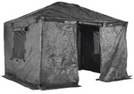 Winterabdeckung F&uuml;r Pavillon 12x20, Grau, Polyester - Sojag