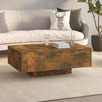 Couchtisch R&auml;uchereiche 85x55x31 Cm Holzwerkstoff Vidaxl