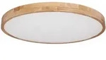 Led Holz Design Decken Leuchte Tageslicht Wohn Zimmer Fernbedienung Lampe Dimmbar