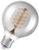 Dimmbare LED-Lampen, Vintage-Edition, 30 Watts Ersatz, E27, G80, 1800 Kelvin, Warm