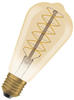 Dimmbare LED-Lampen, Vintage-Edition, 37 Watts Ersatz, E27, G95-shape, 2200...