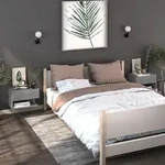 Wand-nachttische 2 Stk. Betongrau Vidaxl