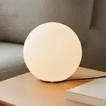 Tischlampe 'marike' Aus Glas F&uuml;r Wohnzimmer & Esszimmer Von Lindby