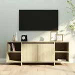 Vidaxl - Tv-schrank Sonoma-eiche 130x35x50 Cm Holzwerkstoff