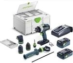 Akku-schlagbohrschrauber Quadrive Tpc 18/4 5,0/4,0 I-set/xl - Festool