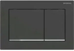Omega20 Bet&auml;tigungsplatte, F&uuml;r 2-mengen-sp&uuml;lung, Eckig, - Geberit
