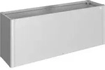 Pflanzbeet Belvedere Maxi Gr. 200 Silber-metallic